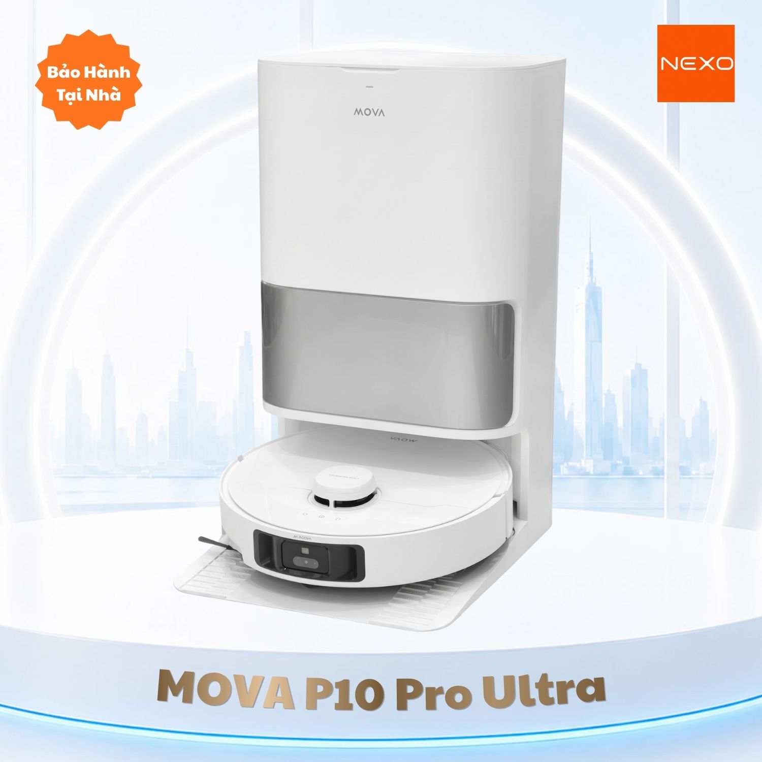 Robot Hút Bụi Lau Nhà Mova P10 Pro Ultra - Bản Quốc Tế
