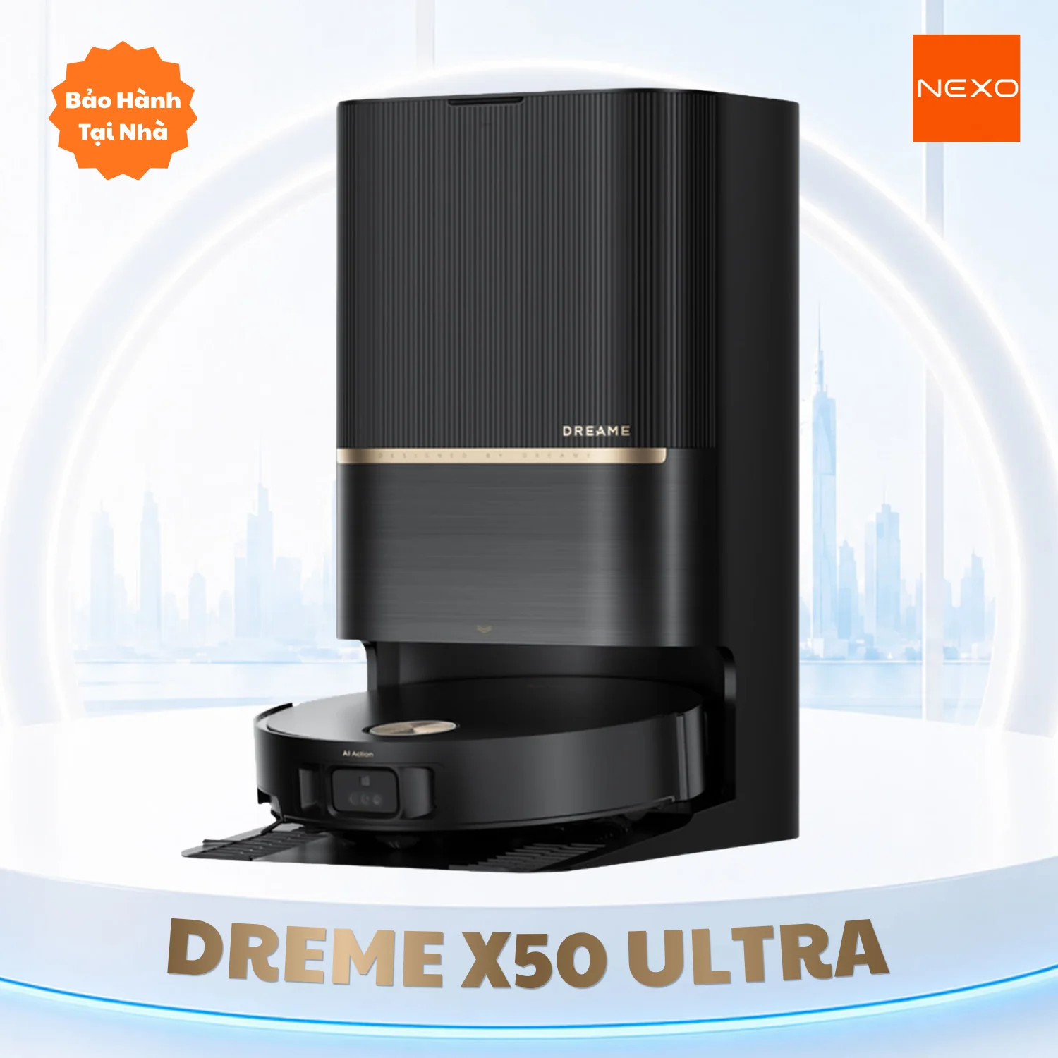 Robot hút bụi lau nhà Dreame X50 Ultra – Bản Quốc Tế