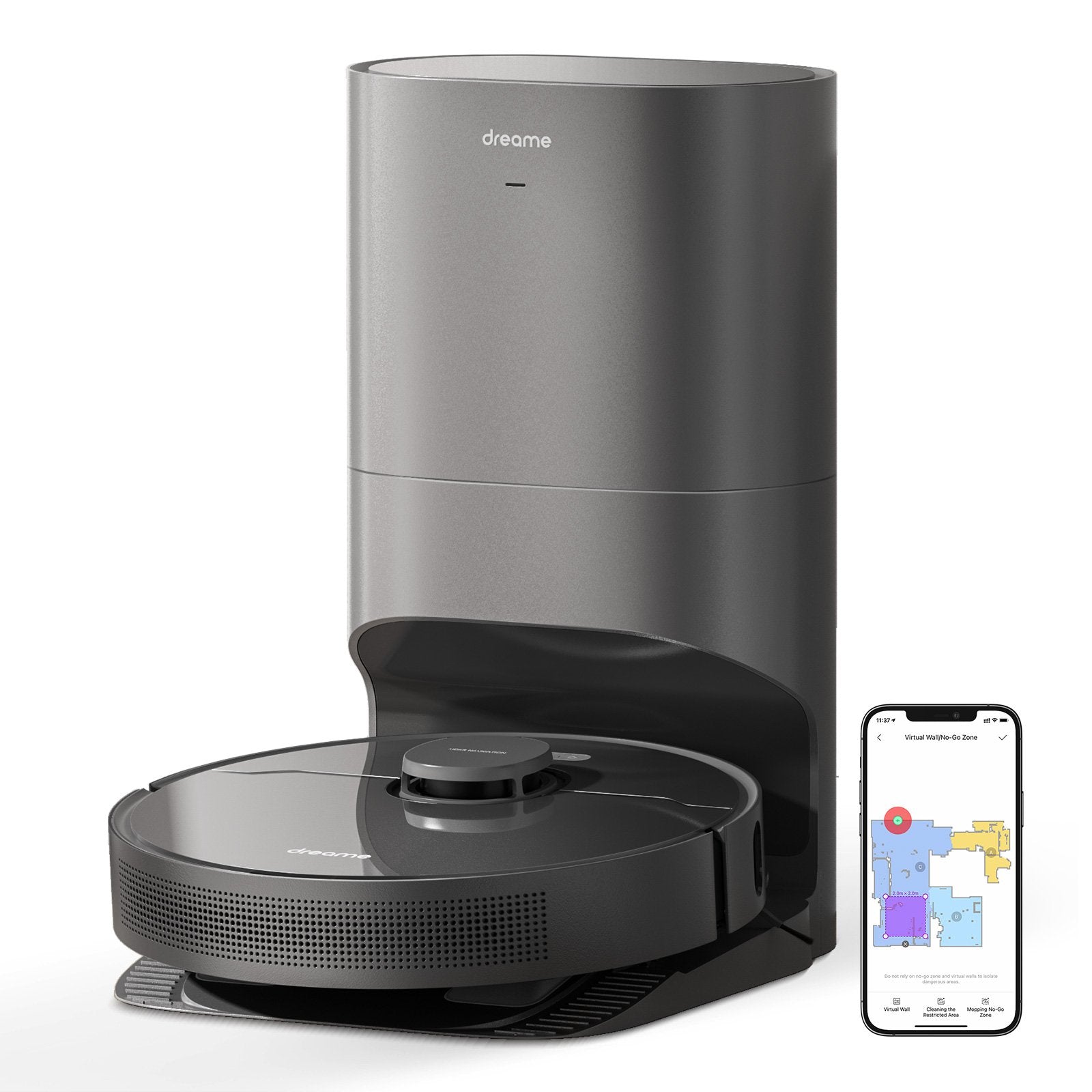 Robot Hút Bụi Lau Nhà Dreame Z10 Pro kèm Đế Tự Đổ Rác