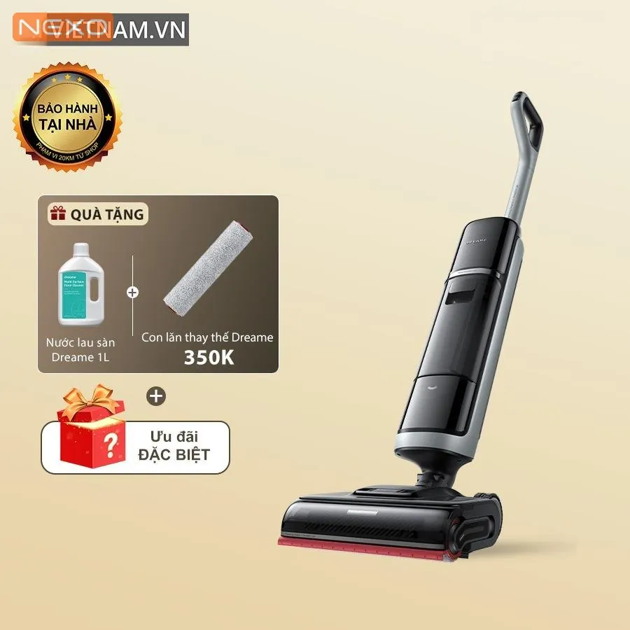 Máy hút bụi lau nhà khô và ướt Dreame H15 Pro Heat – Bản Quốc Tế