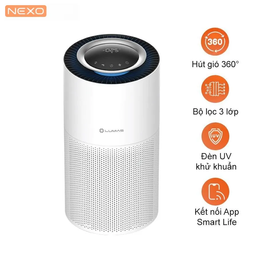 Máy lọc không khí Lumias Bulma Pro – Hàng Chính Hãng