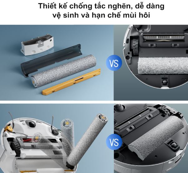 Roborock Qrevo Curv 2 Flow - Quốc Tế