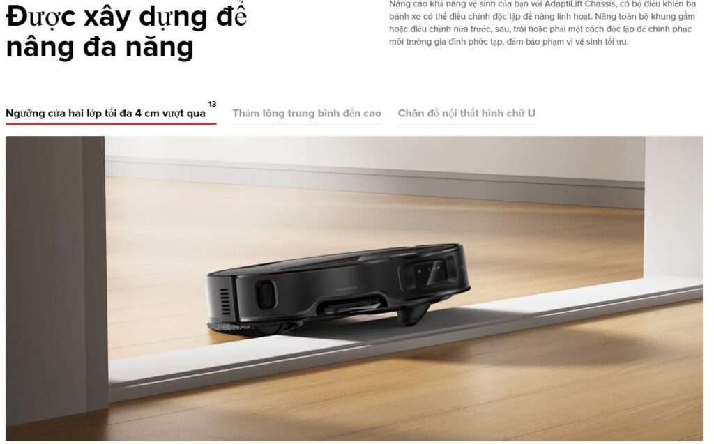 Roborock Saros Z70 - Quốc Tế