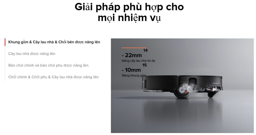 Roborock Saros Z70 - Quốc Tế