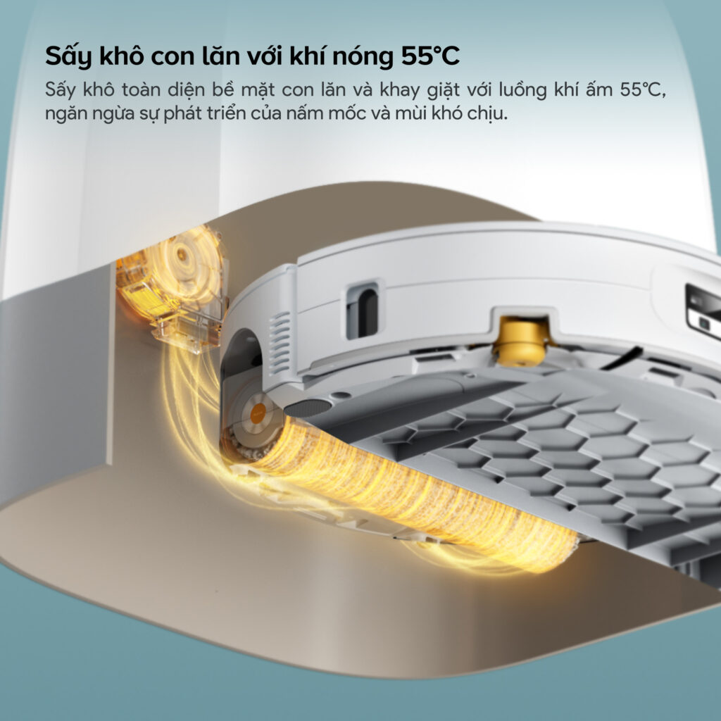 Roborock Qrevo Curv 2 Flow - Quốc Tế