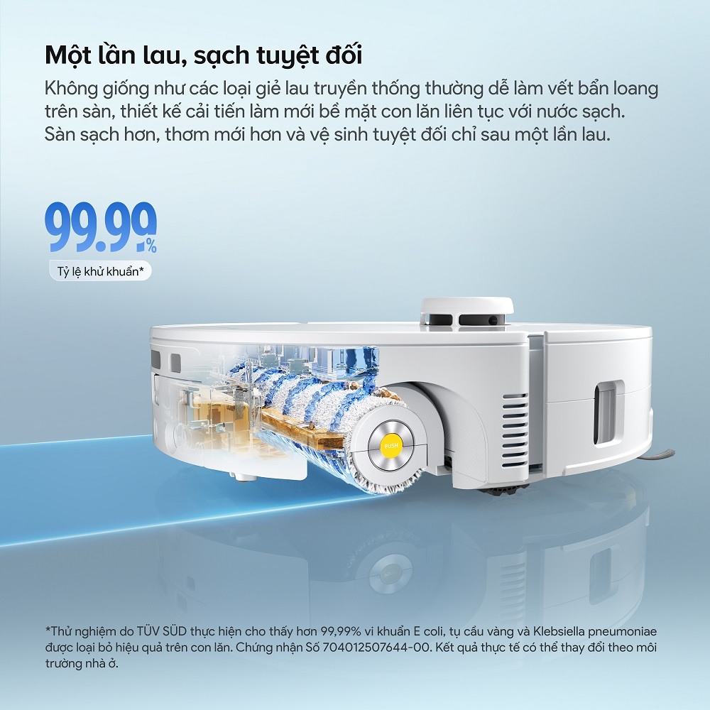 Roborock Qrevo Curv 2 Flow - Quốc Tế