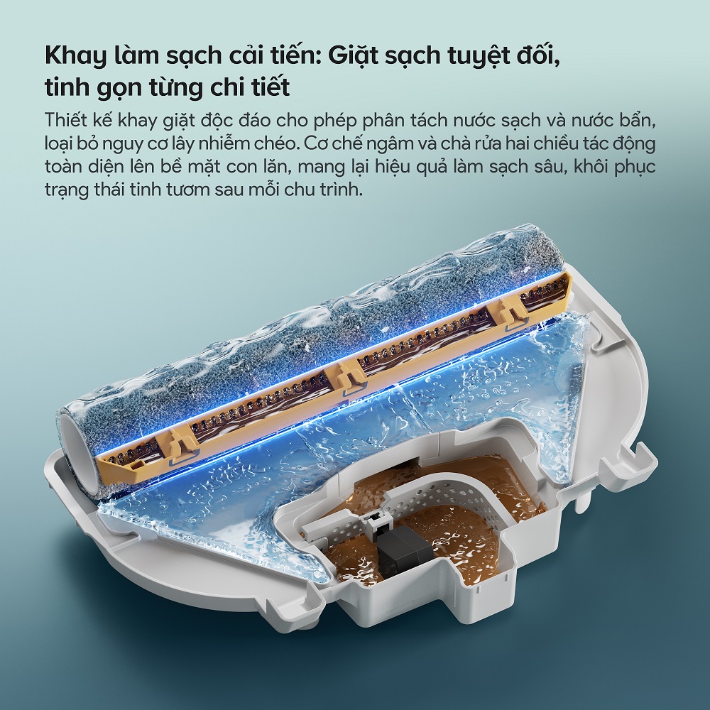 Roborock Qrevo Curv 2 Flow - Quốc Tế