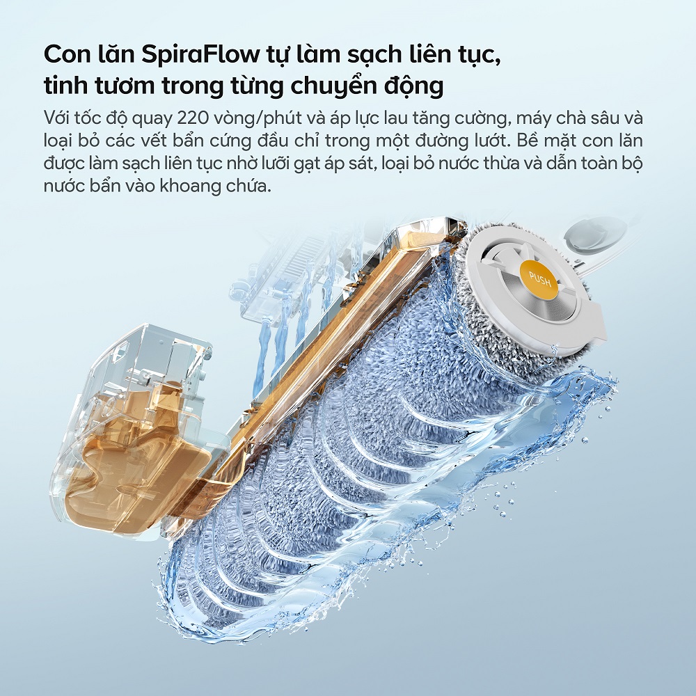 Roborock Qrevo Curv 2 Flow - Quốc Tế