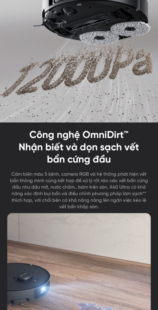 Dreame X40 Ultra- Quốc Tế