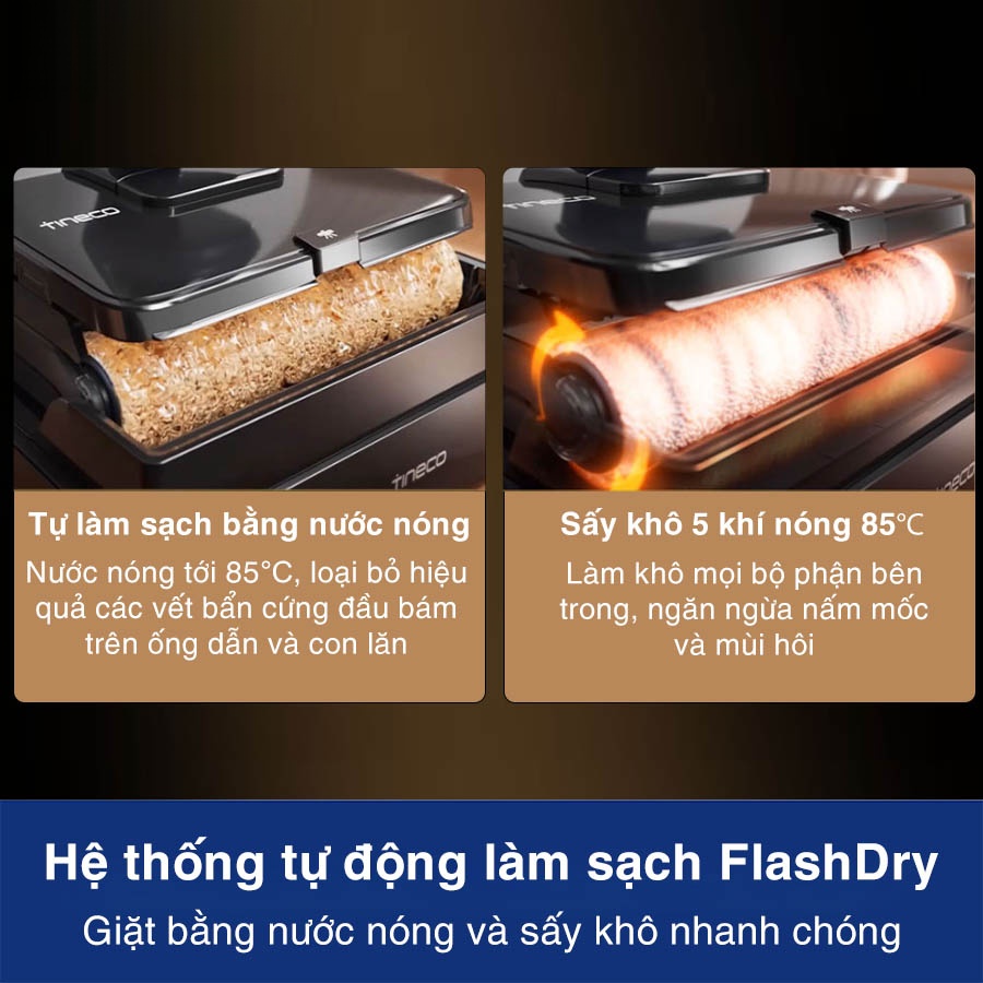 Máy hút bụi lau nhà Tineco Floor One S7 Max Pro - Hàng Chính Hãng