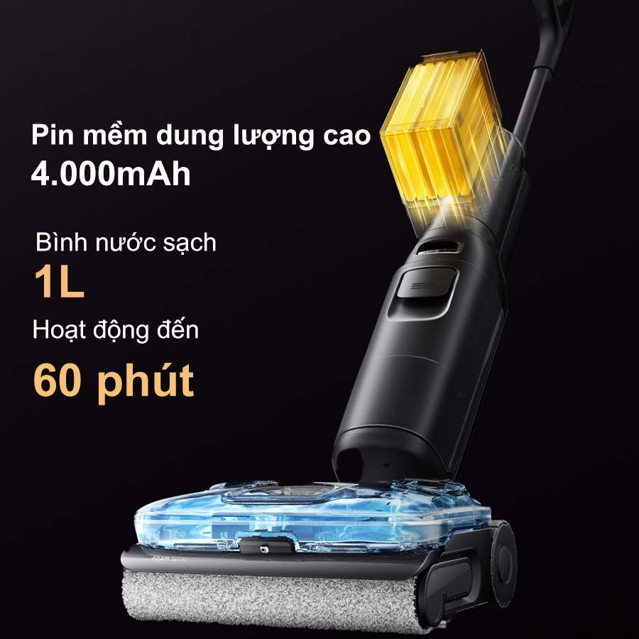 Máy hút bụi lau nhà cầm tay Roborock F25 ACE Pro