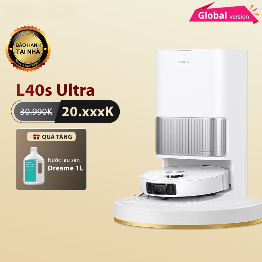 Robot hút bụi lau nhà Dreame L40s Ultra
