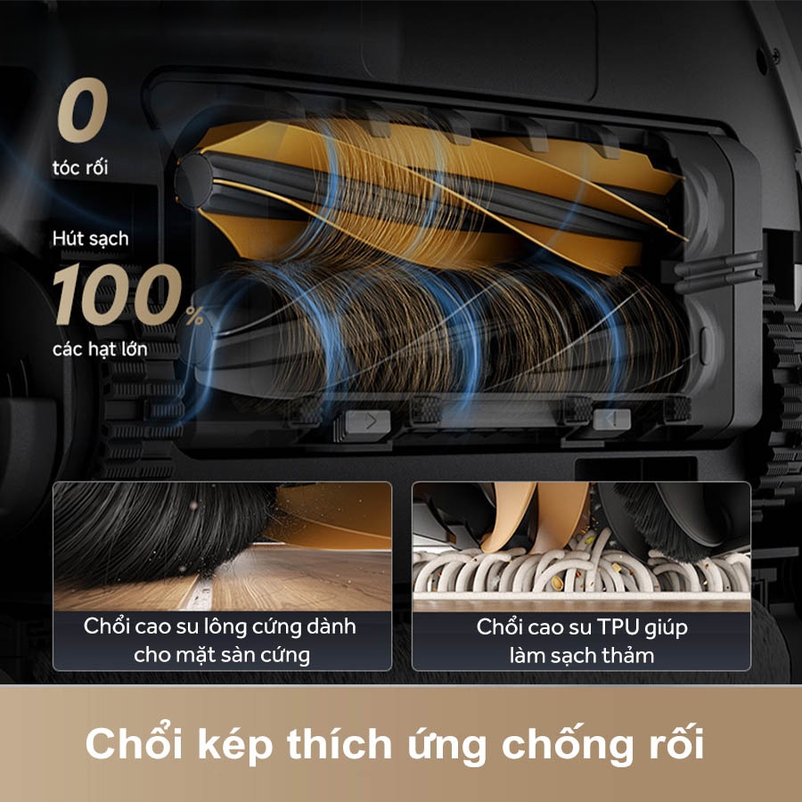 Robot hút bụi lau nhà Dreame Aqua10 Roller