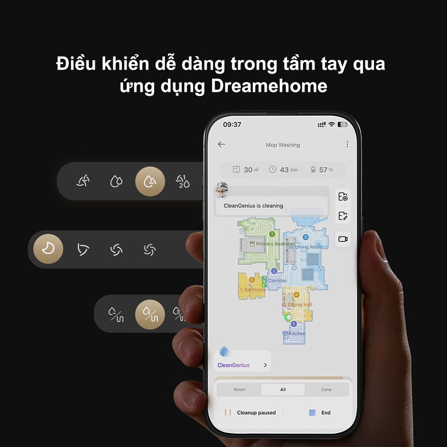 Robot hút bụi lau nhà Dreame L40s Ultra