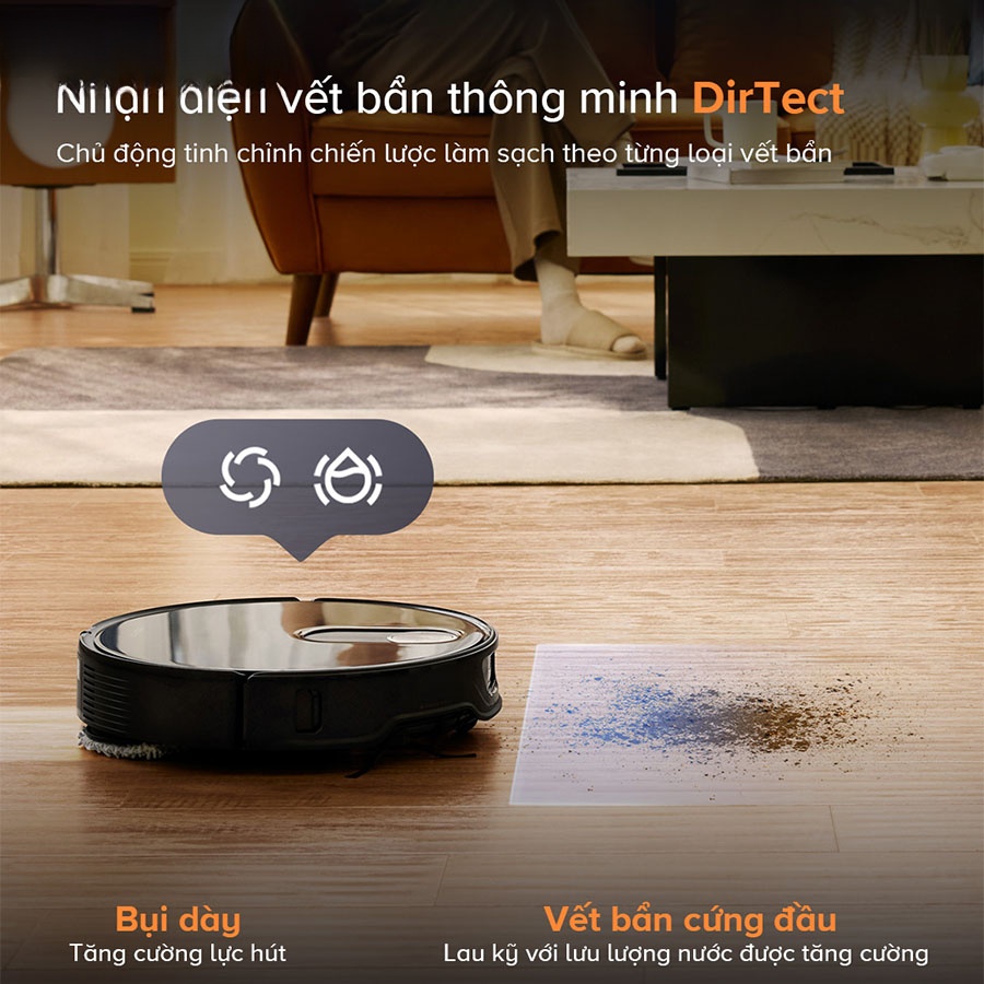 Robot hút bụi lau nhà Roborock Q Revo Slim