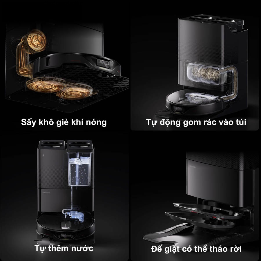 Robot hút bụi lau nhà Roborock Q Revo Slim