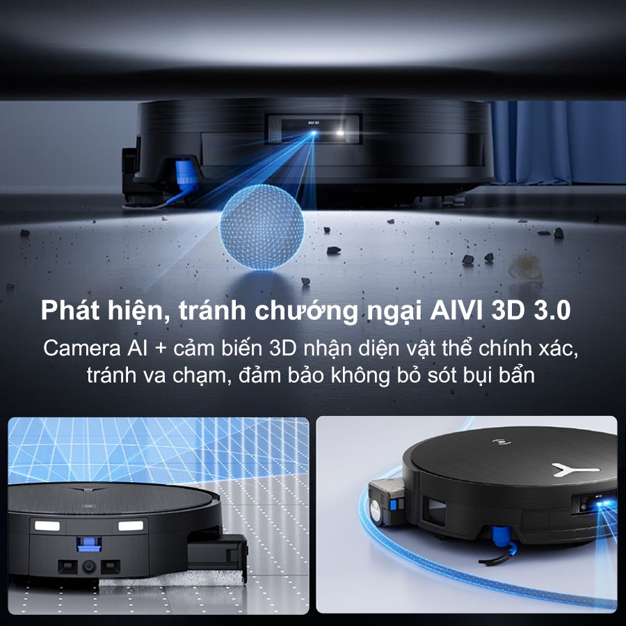 Robot hút bụi lau nhà Ecovacs Deebot X11 Pro Omni