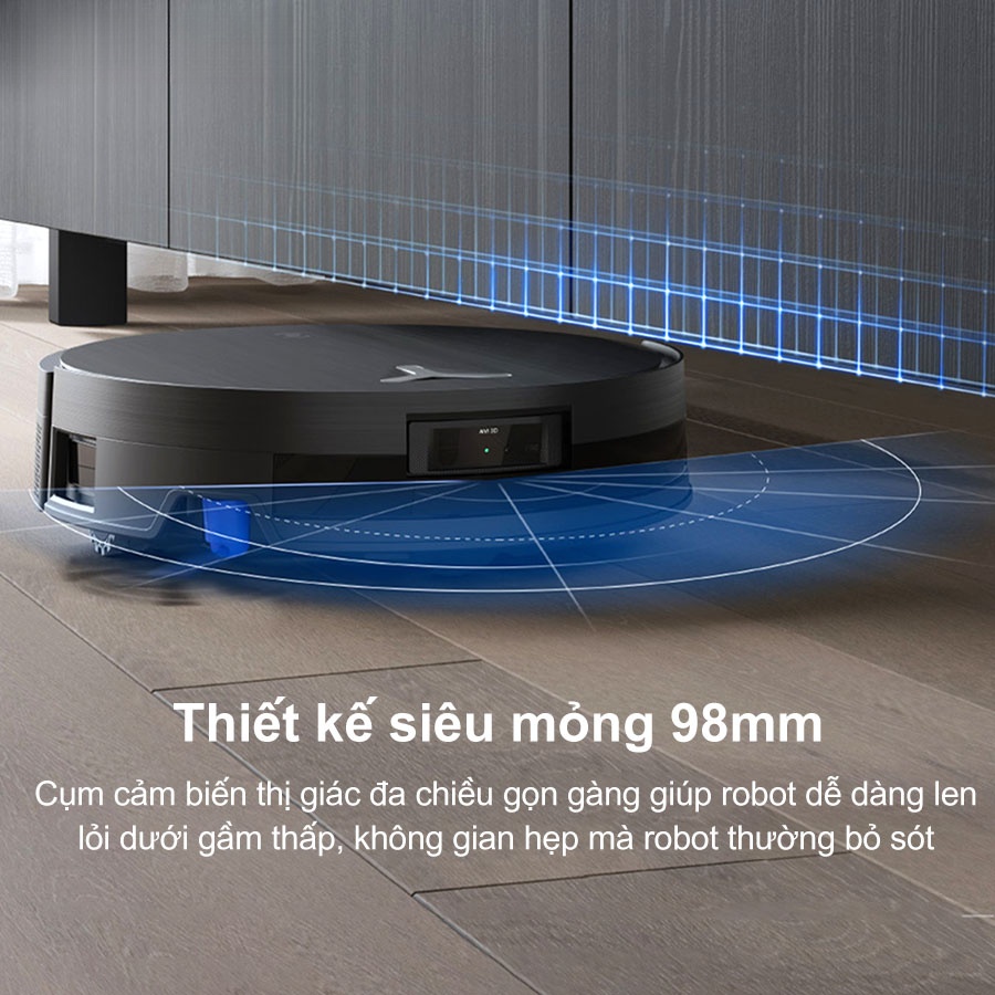 Robot hút bụi lau nhà Ecovacs Deebot X11 Pro Omni